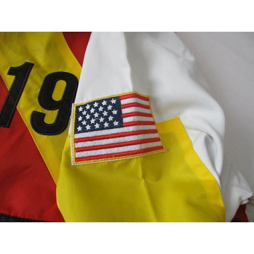 New W/ Tag Reason Half Zip USA Flag 1992 Pullover Hoodie Size Medium - Picture 10 of 10